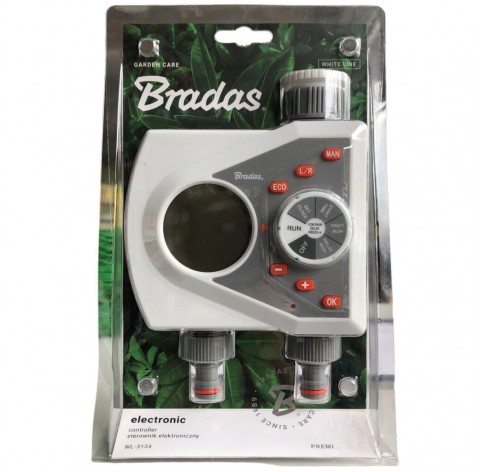 Προγραμματιστής Ποτίσματος 2 Εξόδων Bradas
