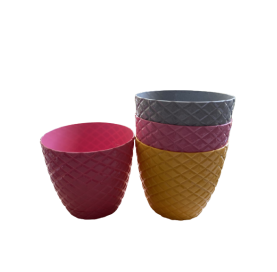 Γλαστρα Cutting no3 Φ18xΥ16 ΠΡΟΣΦΟΡΑ 1+1 ΡΟΖ, ΓΚΡΙ, ΛΕΥΚΟ, ΚΙΤΡΙΝΟ