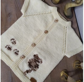Χειροποίητο Βρεφικό Γιλέκο